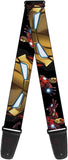 Buy Iron Man Guitar Strap by Buckle Down - BD-WIM008 at Guitar Crazy